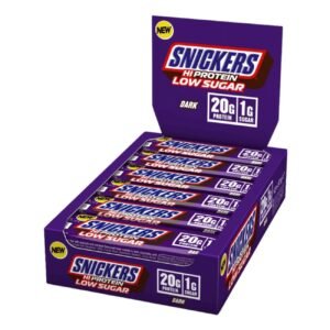 Snickers Hi Protein Low Sugar Bar Dark Chocolate (12 x 57g)
