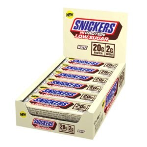 Snickers Hi Protein Low Sugar Bar White Chocolate (12 x 57g)