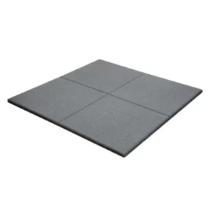 Viking Δάπεδο Καουτσούκ 100x100x2cm Γκρι (20kg/m)
