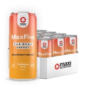 Maxi Nutrition Maxfive EAA/BCAA Energy Drink (12 x 330ml)