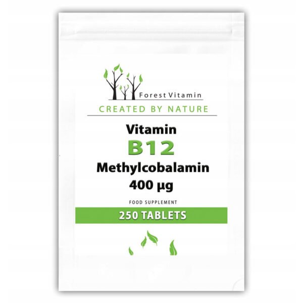 Forest Vitamin Vitamin B12 Methylcobalamin 400mcg (250tabs)