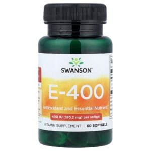 Swanson Vitamin E 400IU (60caps)
