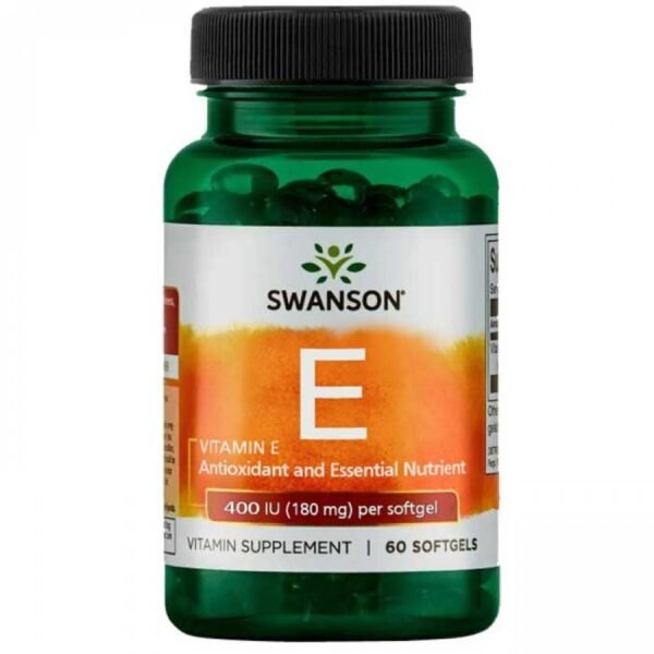 Swanson Vitamin E 400IU (60caps)
