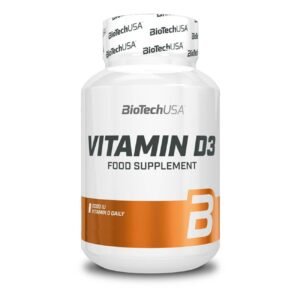 BioTech USA Vitamin D3 2000 IU (120tabs)