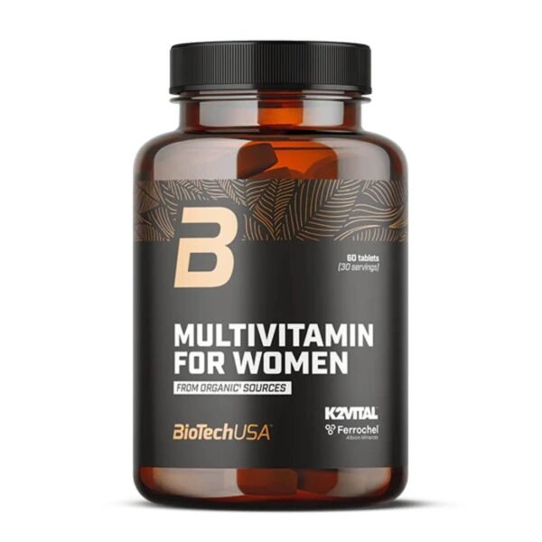 BioTech USA Multivitamin For Women From Organic Sources (60tabs)