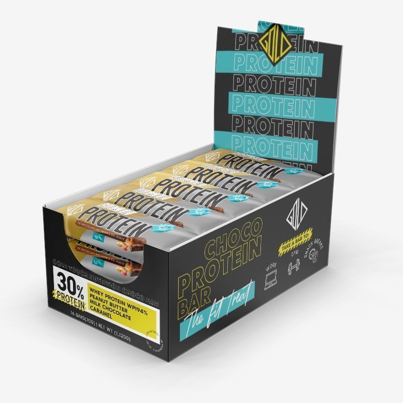 Goldtouch Nutrition Protein Choco Bar (Box of 16)