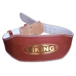 Viking Leather Weight Lifting Belt Ζώνη Μέσης Δερμάτινη (GS-14203)