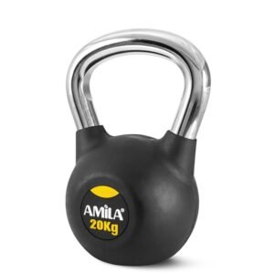 Amila Kettlebell Rubber Cover Cr Handle (2-24 kg)