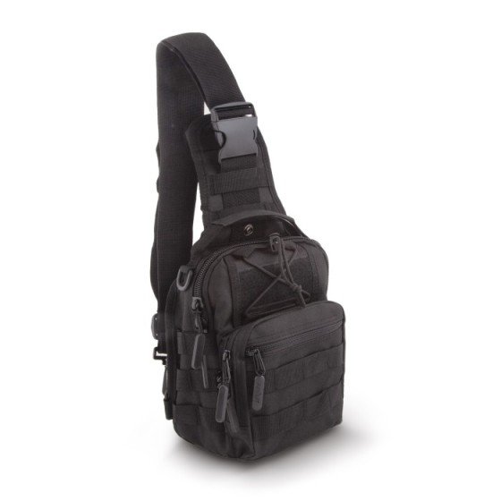 Amila Τσαντάκι Στήθους 7L TACTICAL Μαύρο