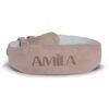 Amila Ζώνη Άρσης Βαρών Δερμάτινη Μπεζ A Quality