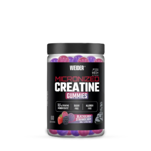 Weider Micronised 200 Mesh Creatine Gummies Dual Flavor (60gummies)