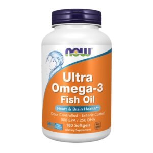 Now Foods Ultra Omega-3 Fish Oil (180caps)