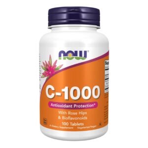 Now Foods Vitamin C-1000 With Rose Hips (100tabs)