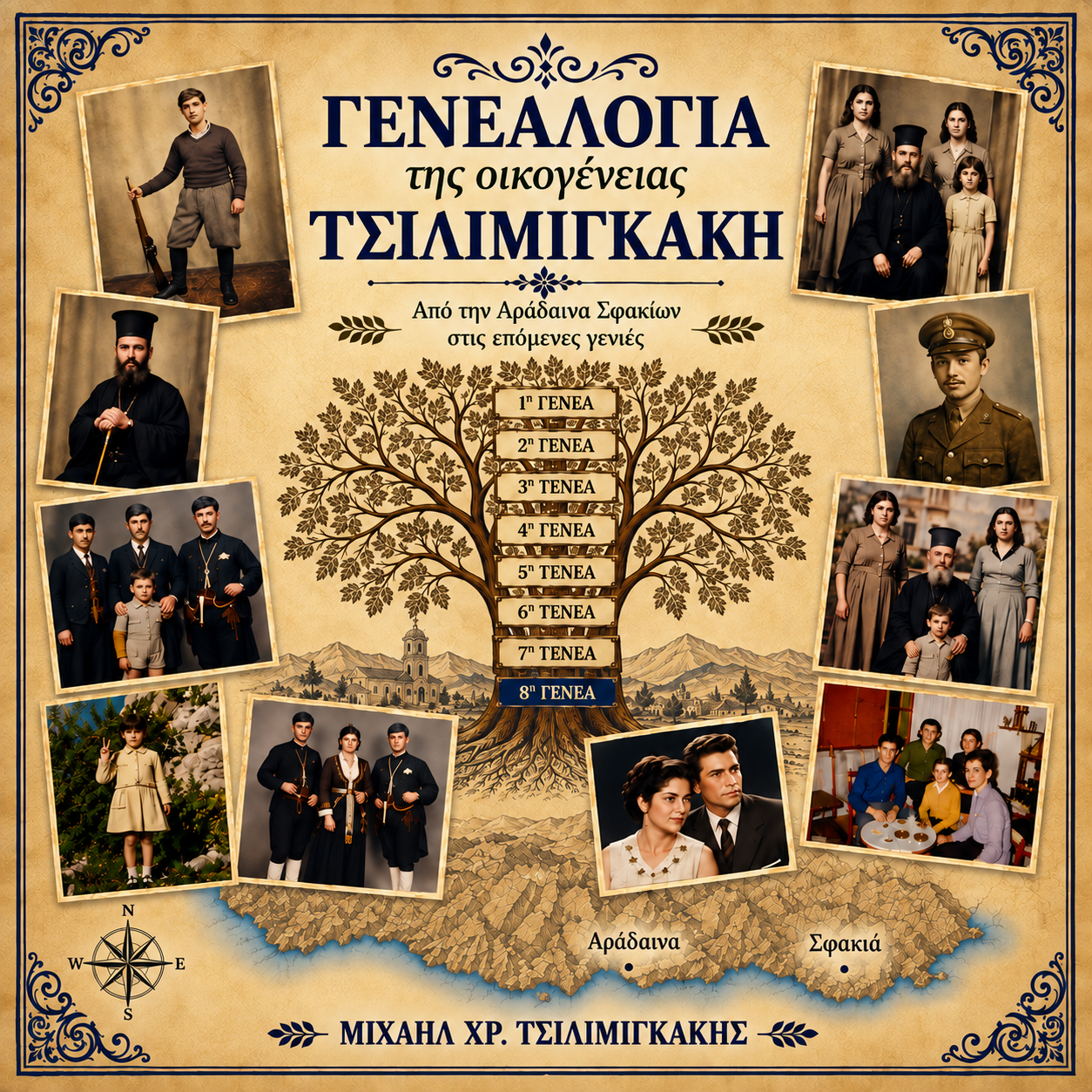 Γενεολογία της Οικογένειας Τσιλιμιγκάκη (E-Book)